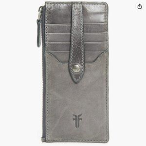 Frye Leather Melissa Snap Card Wallet
